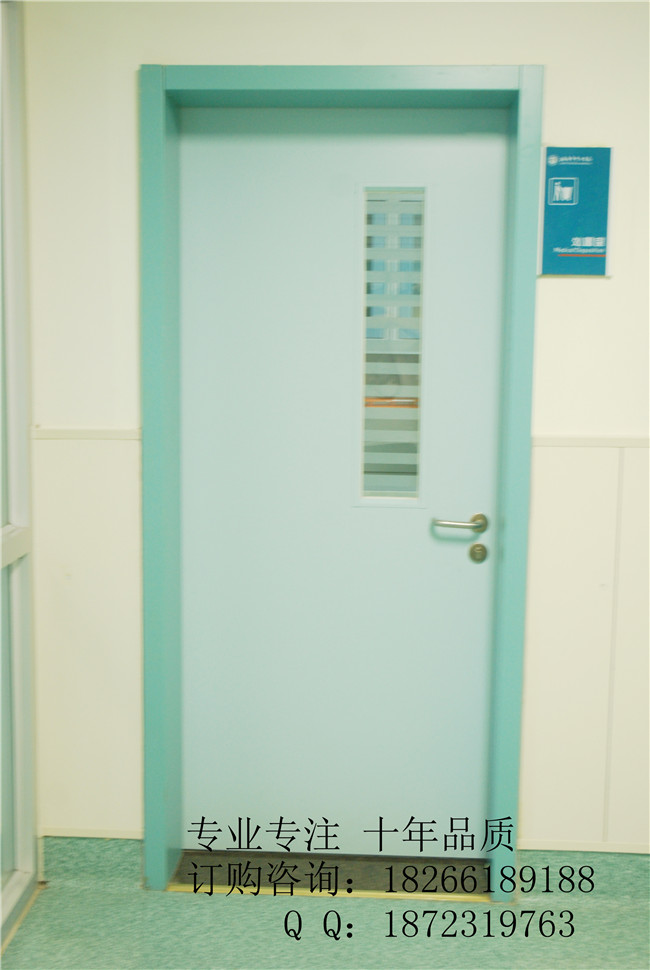 门业图片-医院专用门山东德州医院专用门，医院专用门在德州，CPL抗菌医院用门1500*2700图片